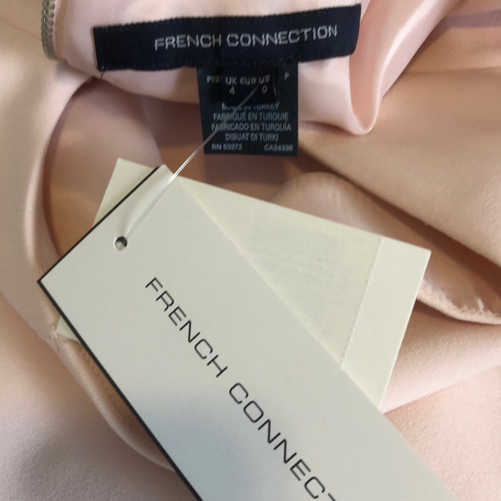 NWT French Connection Blush Pink Dress - Picture 5 of 8